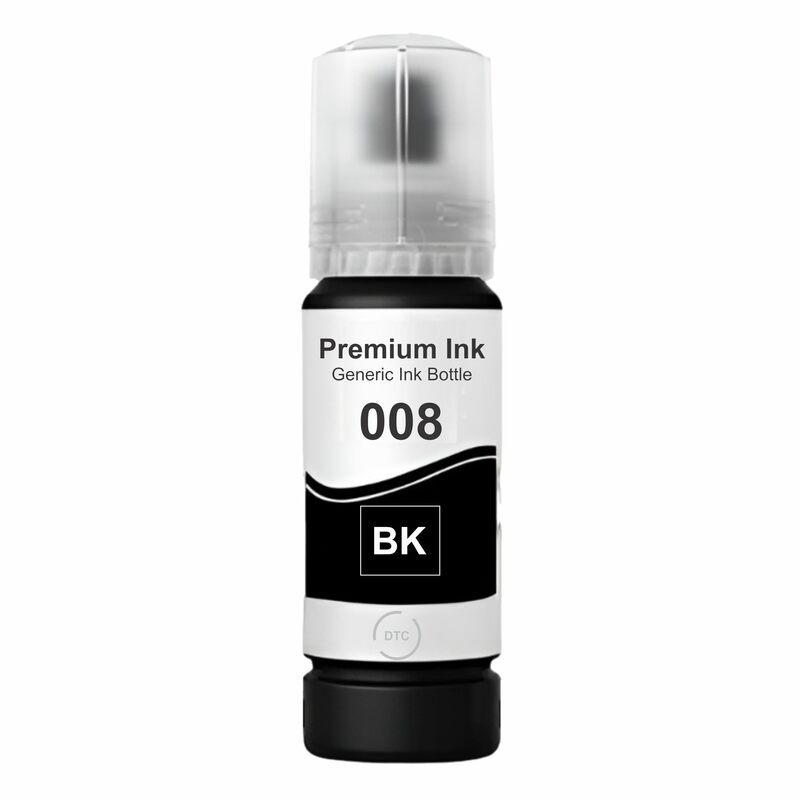 008 Ink for Epson L6460, L6490, L15150, L15160, L15180, L6570, L6580, M15140, M15180 (Black)