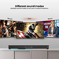 Portronics Sound Slick IV – 120W Bluetooth Soundbar offers immersive sound with deep bass, sleek design, and multiple connectivity options. Perfect for enhancing your home entertainment experience.
