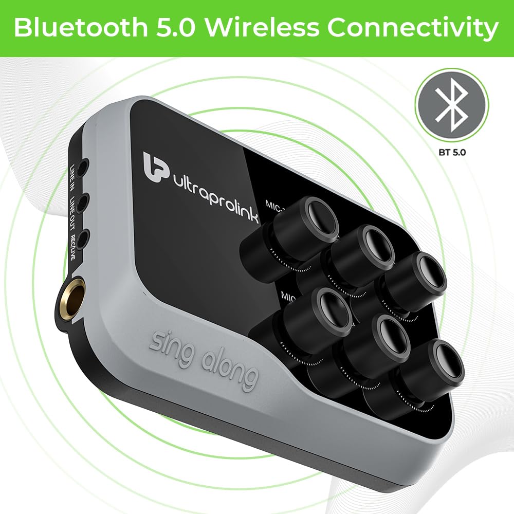 UltraProlink UM1002 Sing Along Wireless Karoke Mixer