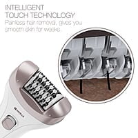 Havells FD5051 Epilator, Hair Removal for Women, Wet & Dry, Cordless, Rechargeable