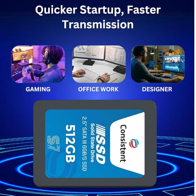 Consistent S6 SATA SSD 512GB (CTSSD512S6) Consistent S6 SATA SSD 512GB (CTSSD512S6)