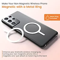 Portronics Chyro – 15W MagSafe 10K Power Bank with Stand offers fast wireless charging, sleek design, and a built-in stand for convenience. Perfect for on-the-go charging of your devices.