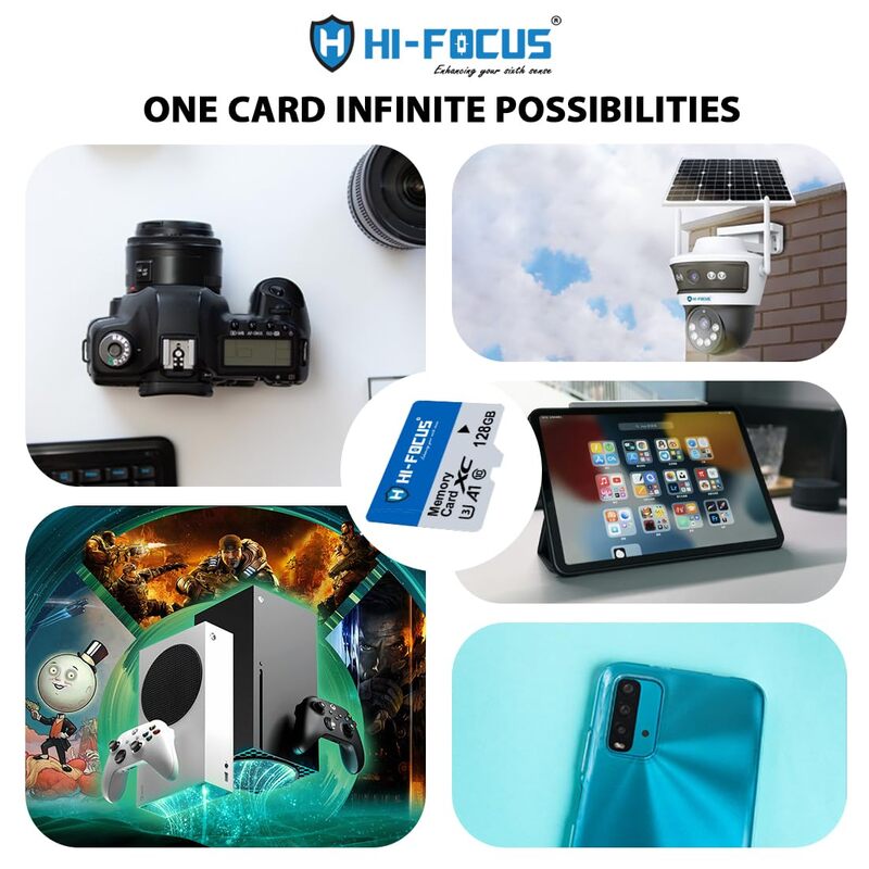 HI FOCUS 128GB SD CARD