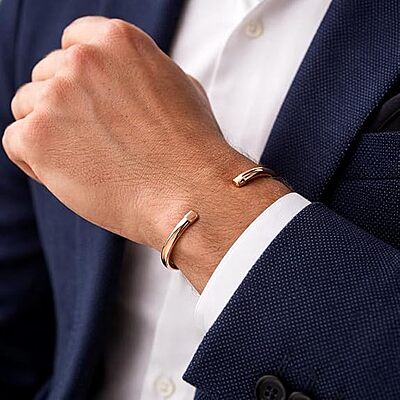 Pure Copper Kada Bracelet for Men & Women | Open Adjustable Copper Bangle | Plain Minimal Ayurvedic Kada