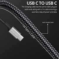 Coconut C17 USB-C Cable – 60W Fast Charging & Data Transfer Cable