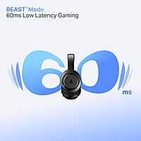 boAt Rockerz 512 ANC (Cosmic Black) - New Arrival