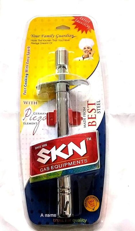 SKN Cook Like A Pro Gas Lighter And Exra Long Lighter Steel Gas Lighter