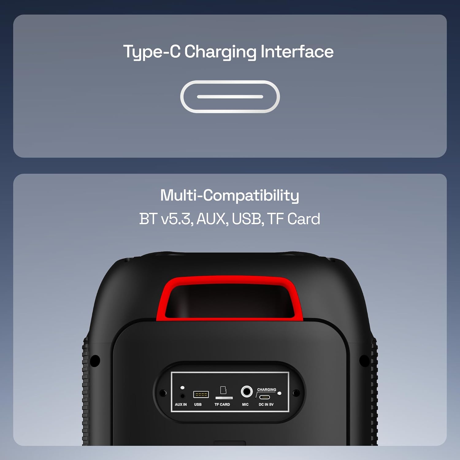 boAt PartyPal 220 (Midnight Black) boAt PartyPal 220 (Midnight Black)