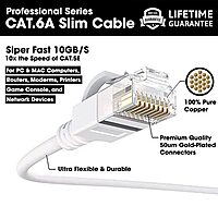 Uport CAT6 Patch Cord 10M – Steel Connectors, high-speed Ethernet cable for reliable data transmission. Ideal for networking, gaming, and streaming. Durable design ensures long-lasting performance.