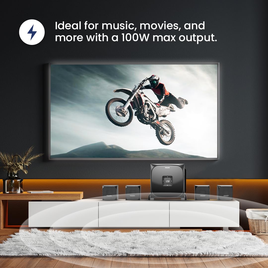 Philips SPA8170B/94 4.1 Channel Speaker