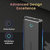 Portronics PowerPod 20K Advanced 20000 mAh Power Bank with 22.5W Max Output, Fast Charging Power Bank with 22.5W