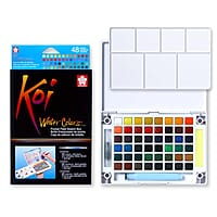 SAKURA KOI WATERCOLOR PAN 48 COLOR SET SAKURA KOI WATERCOLOR PAN 48 COLOR SET