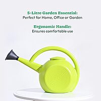 Ecsha Litre Large Plant Watering Can for Garden-Green