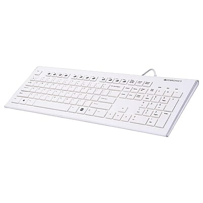 Zebronics DLK01 (White) Wired Keyboard