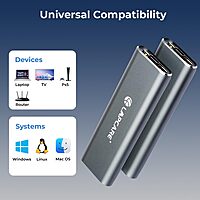 Protect and convert your internal SSD into a portable drive with Lapcare SSD casing. Easy to use, durable, and compatible with multiple SSD types.