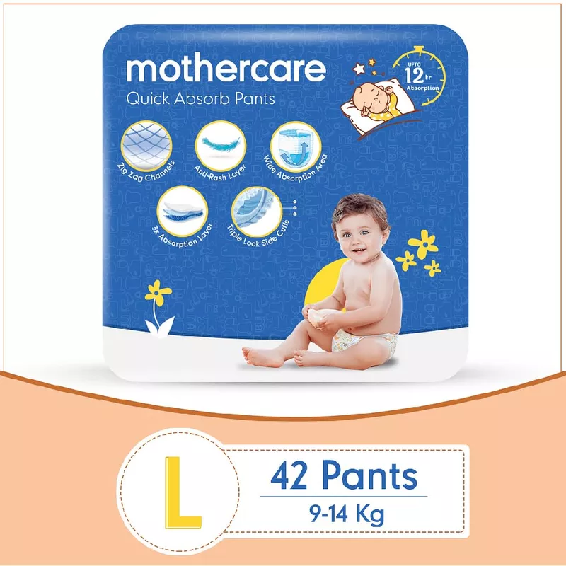 Mothercare - Pant Diaper Large Size 42 PCS