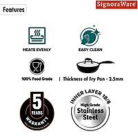 Signora Ware Fry Pan With Lid 2100 ML (22 CM)