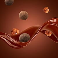 SMOOR Premium Belgian Dark Chocolate Coated Hazelnut Dragees 55% Cocoa Dark Couverture Chocolate Covered Hazelnuts 100g