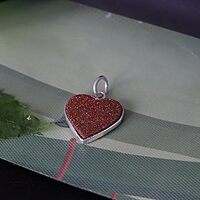 Sterling Silver Rajavarthi Stone Pendant