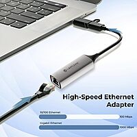 Lapcare LC-123 Ethernet Adapter—perfect for laptops and PCs needing reliable wired LAN connectivity.