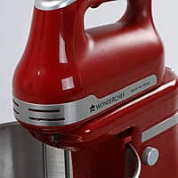 Wonderchef Crimson Revo Stand Mixer and Beater with 5 Speed Settings 4.5L Stainless Steel Bowl 300 Watt