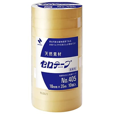 NICHIBAN CELLULOSE TAPE NO. 405-18 (18.0MMX35.0M)