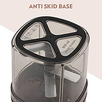 Borosil EazyPull Chopper with 6 Blades, Pull Chopper with Durable String, Mini Chopper for Kitchen, For Chopping Vegetables, Leafy Greens & Herbs, BPA-free, Unbreakable 900 ml Chopping Bowl