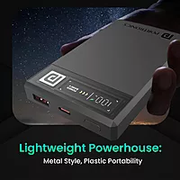 Portronics MagClick 10K – 15W Wireless 10000mAh (Beige) is a sleek power bank that offers fast wireless charging, compact design, and high capacity, perfect for on-the-go charging needs.