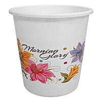 Open Dustbin Round- 5 Litre (White)