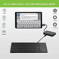 Ultraprolink UL1054 iExpand USB-C to USB 3.0 X 4 Port Hub