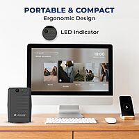 Lapcare LAPON-1200 UPS – 1kVA (600W) Backup | AVR & Voltage Regulation | Overload Protection | Auto-Restart | 2-Year Warranty