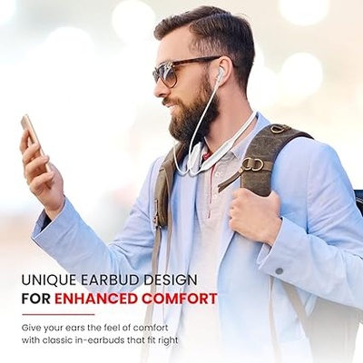 Portronics Harmonics Z5 Wireless Bluetooth Stereo Headset with 33Hrs Playtime, Double EQ Mode, 14.2 mm Dynamic Drivers, Click Action Buttons(White) Portronics Harmonics Z5 Wireless Bluetooth Stereo Headset with 33Hrs Playtime, Double EQ Mode, 14.2 mm Dynamic Drivers, Click Action Buttons(White)