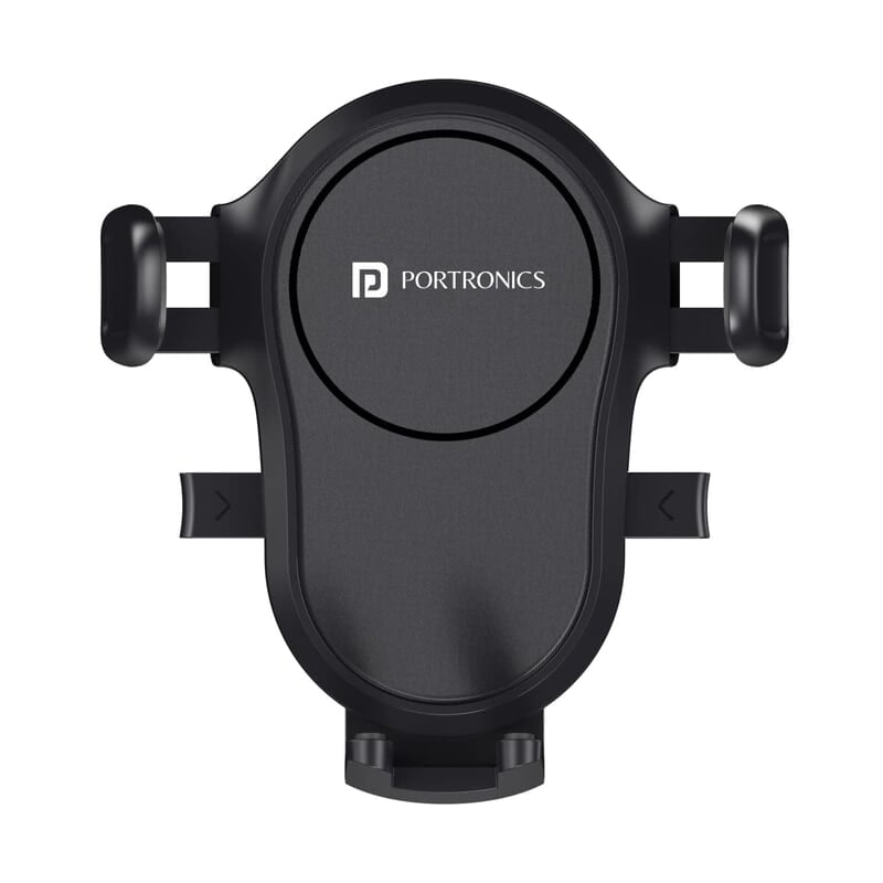 Portronics Clamp Y Adjustable Air Vent Mobile Holder for Car with 360° Rotational