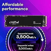 Crucial 4TB SSD CRUCIAL P3 NVME CT4000P3SSD8