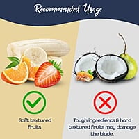 Wonderchef Nutri-Cup Portable Blender USB Charging 300ml Blue  Rechargeable Blender