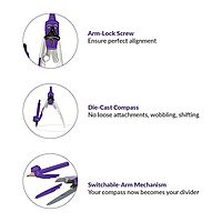 Classmate Geometry Box Metal Board Pack Asteroid