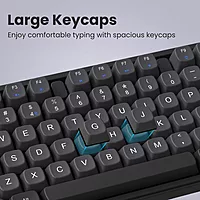 Portronics Key 9 Wireless Keyboard & Mouse Combo – Numeric Pad Piano Keys Black 1 Year Warranty