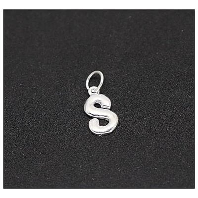 Silver S Pendant Silver S Pendant