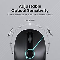 Portronics Key 8 Wireless Keyboard & Mouse Combo – Numeric Pad | Black | 1 Year Warranty