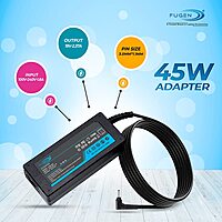 Fugen 45W Laptop Charger for Acer Swift Aspire Chromebook | 19V 2.37A | 3.0×1.1mm Pin Black