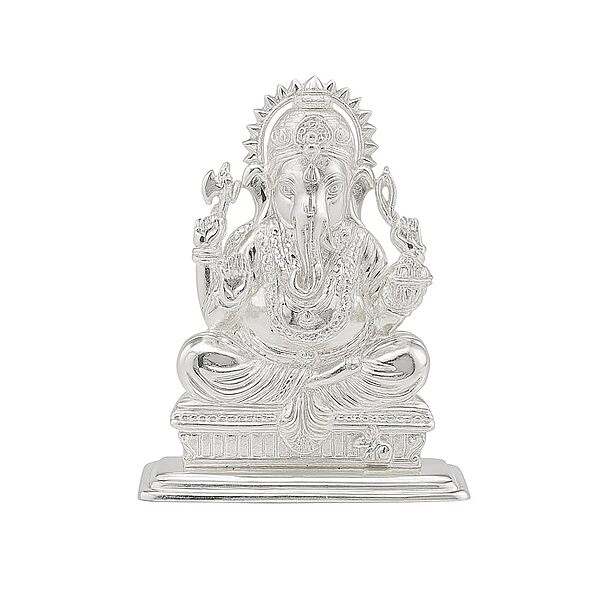 Sterling Silver Ganesh Idol