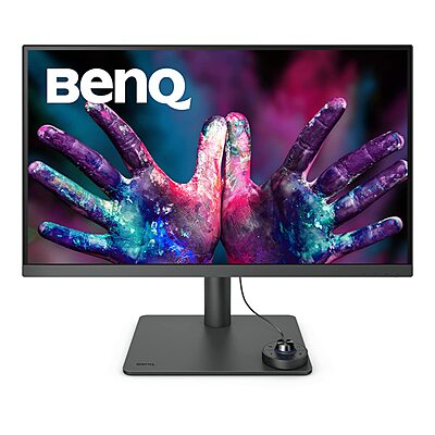 BenQ, 27" 4K UHD IPS Monitor, 60 Hz, HDR10, 99% sRGB, USB-C 65W, PD2705U