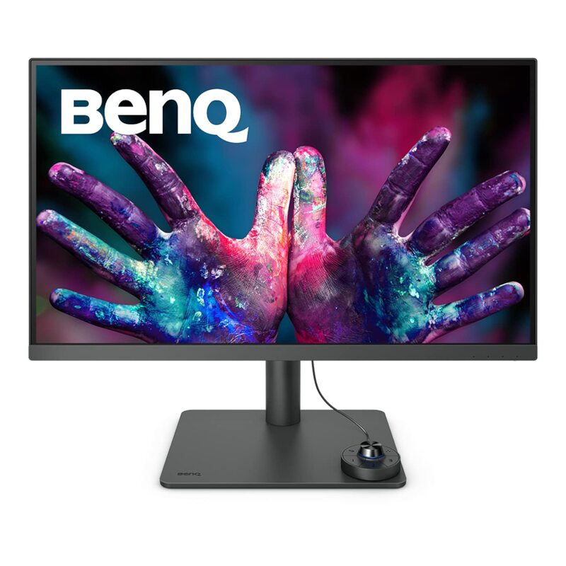 BenQ, 27" 4K UHD IPS Monitor, 60 Hz, HDR10, 99% sRGB, USB-C 65W, PD2705U