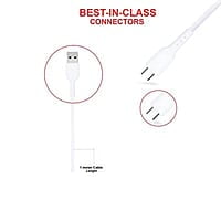 Champion USB A to Type-C 3Amp Data Sync & Fast Charging Cable PVC -1M