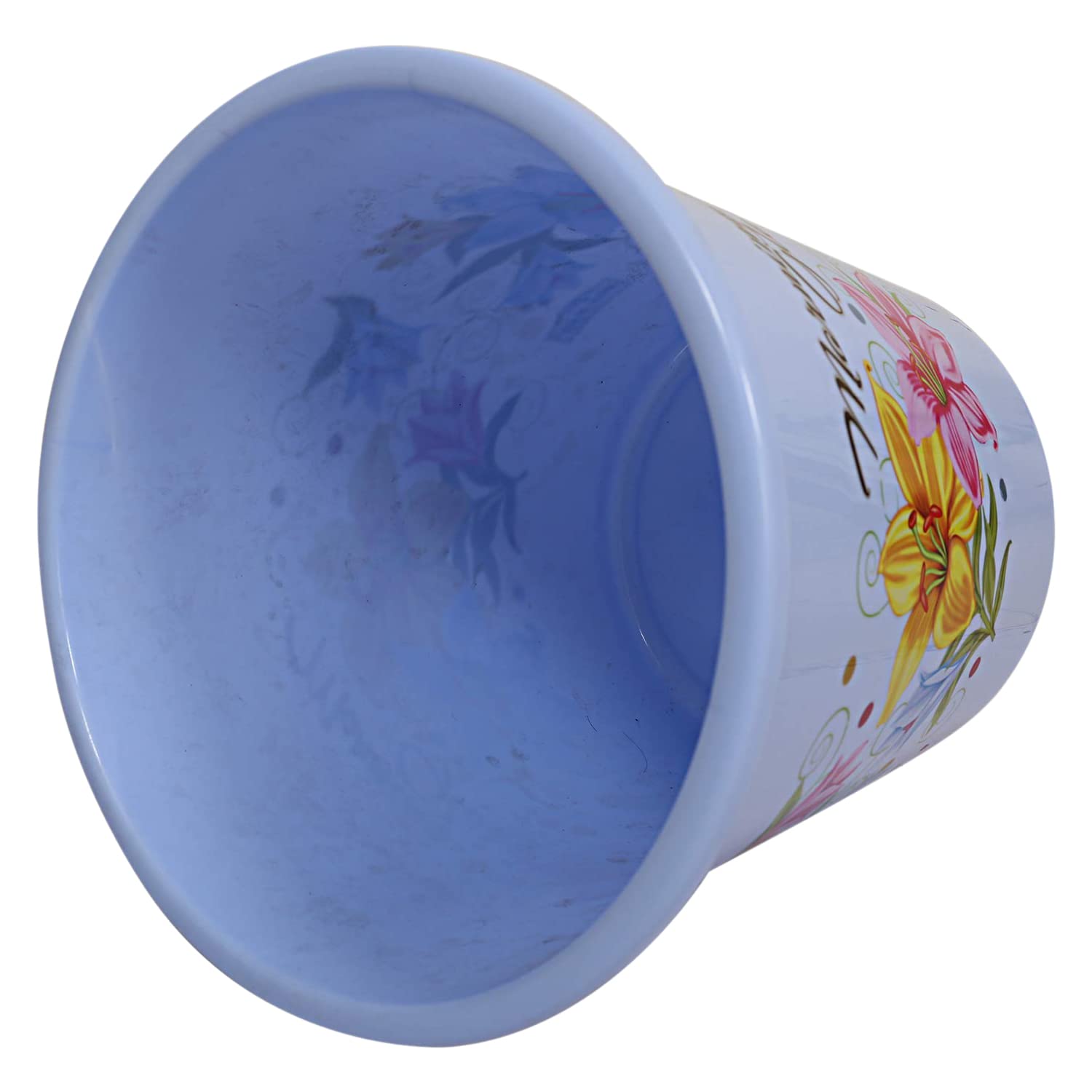 Open Dustbin Round- 5 Litre (White)