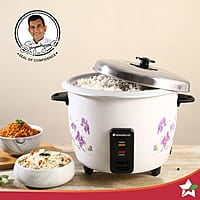 WONDERCHEF Nutri Cook Rice Cooker With Single Bowl, 1.8 Litres