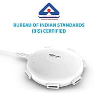 Portronics POR 343 UFO USB Home Charger 6 Ports 8A Charging Station for Smartphones and Tablets