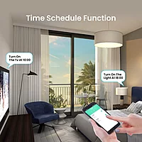 Portronics Splug 16 – 16A WiFi Smart Plug, compatible with Alexa & Google Assistant. Control devices remotely, set schedules, and monitor energy usage for a smarter home experience.