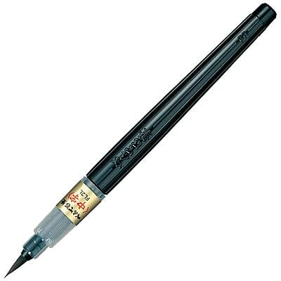 PENTEL FUDE BRUSH PEN, BLACK, MEDIUM