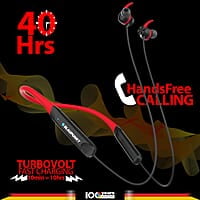 Blaupunkt Newly Launched BE120 Touch Wireless in Ear Neckband with Multi-Touch Control I Auto Magnetic Off I Gaming Ready I 40H Playtime I Turbovolt Charging I Built-in Handsfree Calling